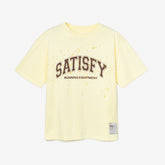 Satisfy Mothtech™ T‑Shirt "Aged Transparent Yellow"