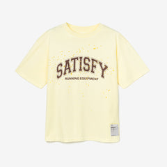 Satisfy Mothtech™ T‑Shirt "Aged Transparent Yellow"