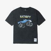 Satisfy Mothtech™ T‑Shirt "Aged Black 00A21"