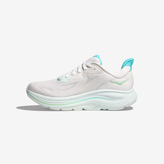 Hoka Women's Clifton 10 "White/Cielo Blue"