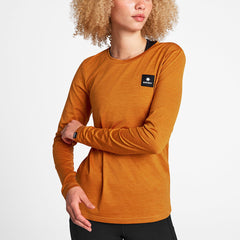 Saysky Women's Reflective Logo Pace Long Sleeve "Orange"