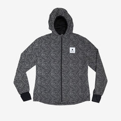 Saysky Women's Reflective Blaze Jacket "Black AOP"