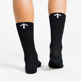 Chance Padded Trail Sock "Black/White Arrow"