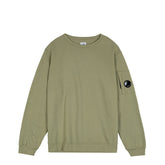 C.P. Company Light Fleece Crewneck Sweatshirt