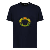 BURBERRY CREST LOGO T-SHIRT NAVY