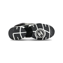 TWEED CC LOGO RUNNER GREY / BLACK TRAINERS