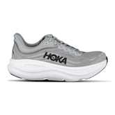 HOKA BONDI 9 GREY TRAINERS