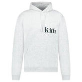 KITH LOGO HOODIE GREY