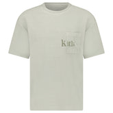 KITH LOGO T-SHIRT HAZE GREEN