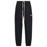 FEAR OF GOD ESSENTIALS LOGO-PRINT SWEATPANTS BLACK