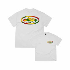 Corteiz Sunset Tee White