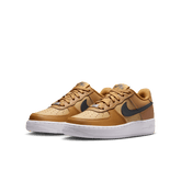 Boy's Nike Air Force 1 "Wheat Club Gold White Anthracite"
