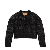Brain Dead Mesh Knit Spiral Cardigan