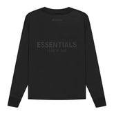 FEAR OF GOD ESSENTIALS LONG SLEEVE T-SHIRT BLACK (SS21)