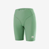District Vision Womens 7in Pocketed Half Tights "Mint"