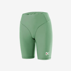 District Vision Womens 7in Pocketed Half Tights "Mint"