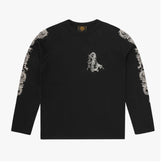 Corteiz Dragon Ragan Longsleeve Black