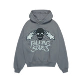 Broken Planet Market Falling Stars Hoodie Dark Grey