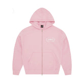 Corteiz Superior Royal Zip Hoodie Baby Pink