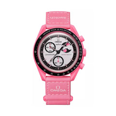 Swatch x Omega Moonswatch Mission to the Pink Moonphase