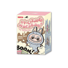 Pop Mart Labubu The Monsters ‘Tasty Macarons’ Series Vinyl Face Pendant Single Blind Box