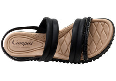 Campesi Katie Womens Comfortable Platform Sandals Made In Brazil