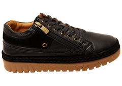 Cabello Comfort Wren Womens Leather Wide Fit Leather Casual Shoes