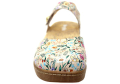 Alegria Opal Womens Comfortable Leather Shoes Summer Thyme