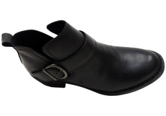 Born Royce Womens Comfortable Leather Mid Heel Ankle Boots