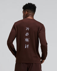 Bandit Men's Micromesh™ Long Sleeve Tee "Cacao"