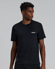 Bandit Men's Micromesh™ Run Tee "Black"