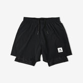 Saysky Men's Pace 2 in 1 Shorts 5'' "Black"