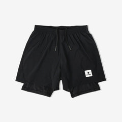 Saysky Men's Pace 2 in 1 Shorts 5'' "Black"