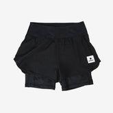Saysky Women's 2 in 1 Pace Shorts 3'' "Black"