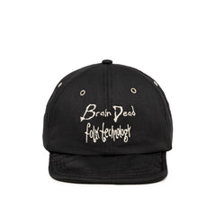 Brain Dead Folk Technology Wire Brim 6 Panel Hat