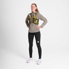 Saysky Unisex Flow Vest 12L Hydration Vest Set "Green"