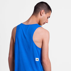 Saysky Men's Logo Combat Pro Singlet "Blue"