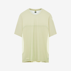 Soar Men's Hot Weather Tee "Warm Grey/Yellow"