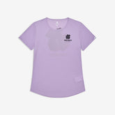 Saysky Women's Flower Flow T-Shirt "Purple"