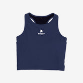 Saysky Women's Combat Rib Crop Top "Blue"