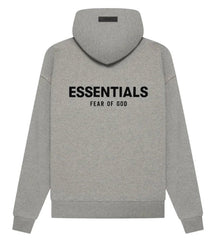 FEAR OF GOD ESSENTIALS PULL-OVER HOODIE DARK OATMEAL HOODIE