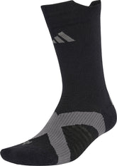 adidas RunxCLIMA Performance Crew Running Socks - Black
