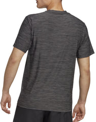 adidas Train Essentials Stretch Short Sleeve Mens Training Top - Grey