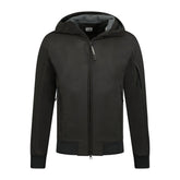 CP COMPANY Softshell Hooded Arm Lens Jacket Black
