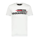 DSQUARED2 Caten Bros Logo T-Shirt White