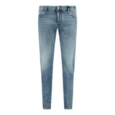 DSQUARED2 'Sexy Twist' Light Blue Slim Fit Jeans