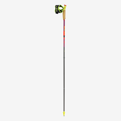 Leki Ultratrail FX.One SL Trail Running Poles "Bright Red/Violet/Neon Yellow"