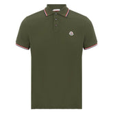Logo Cotton Polo T-Shirt Khaki