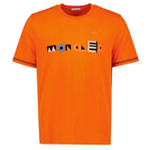 Writing Logo T-Shirt Orange