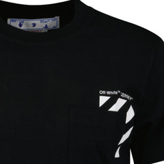 OFF-WHITE Pocket Logo T-shirt Black